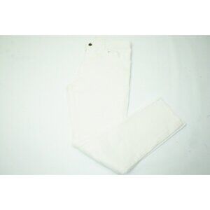 Isaia Napoli White Cotton Blend Mens Denim Jeans Sz 38 Brand New